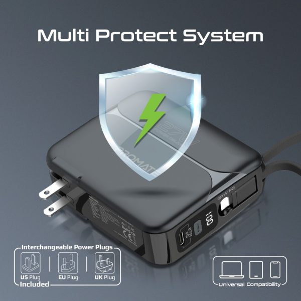 ⁦بروميت PowerPack-20Pro بطارية متنقلة باور بنك بسعة 20000 ميلي أمبير⁩ - الصورة ⁦6⁩