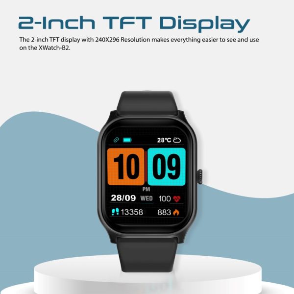 ⁦بروميت xWatch-B2 ساعة ذكية رياضية مع مستشعرات صحية متقدمة⁩ - الصورة ⁦7⁩