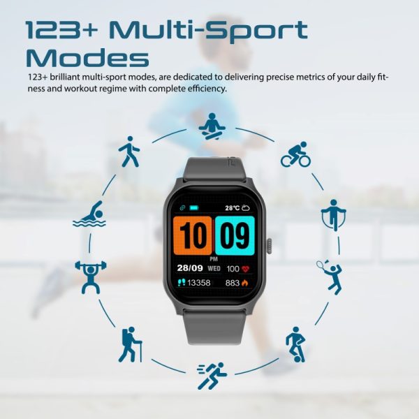 ⁦بروميت xWatch-B2 ساعة ذكية رياضية مع مستشعرات صحية متقدمة⁩ - الصورة ⁦6⁩