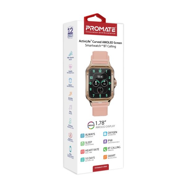 ⁦بروميت XWatch-RM ساعة ذكية رياضية مع مستشعرات صحية متقدمة⁩ - الصورة ⁦3⁩