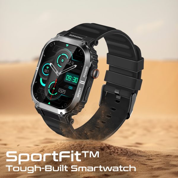 ⁦بروميت XWatch-SL ساعة ذكية رياضية مع مستشعرات صحية متقدمة⁩ - الصورة ⁦3⁩