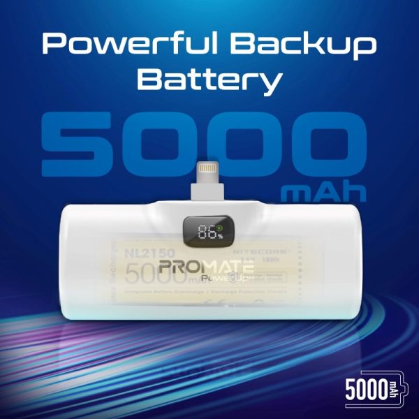 ⁦بروميت PowerUp-i بطارية متنقلة باور بنك بسعة 5000 ميلي أمبير⁩ - الصورة ⁦6⁩