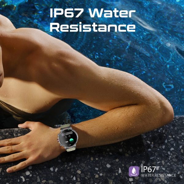 ⁦بروميت XWatch-R20 ساعة ذكية رياضية مع مستشعرات صحية متقدمة⁩ - الصورة ⁦9⁩