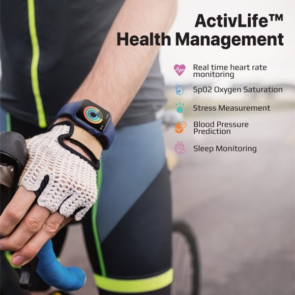 ⁦بروميت XWatch-B19 ساعة ذكية رياضية مع مستشعرات صحية متقدمة⁩ - الصورة ⁦16⁩