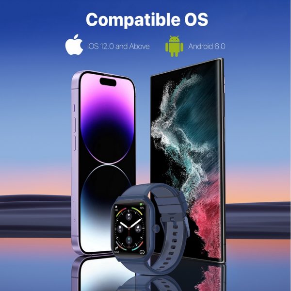 ⁦بروميت ProWatch-AM19 ساعة ذكية رياضية مع مستشعرات صحية متقدمة⁩ - الصورة ⁦9⁩