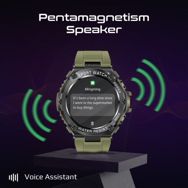 ⁦بروميت xWatch-R19 ساعة ذكية رياضية مع مستشعرات صحية متقدمة⁩ - الصورة ⁦6⁩