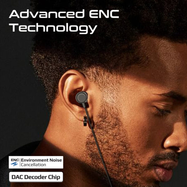 ⁦بروميت Silken-ENC – سماعة USB-C بميكروفون ENC وهيكل معدني وكابل TPE بطول 1.2 متر⁩ - الصورة ⁦3⁩
