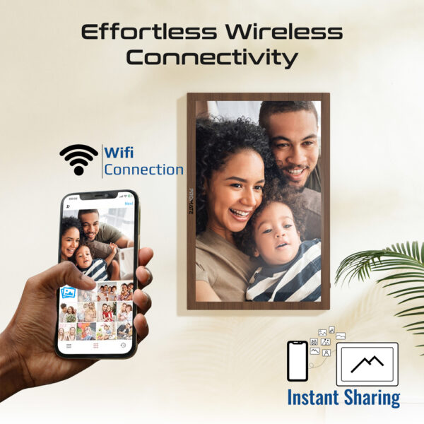 ⁦بروميت Memoria-15 إطار صور رقمي 15.6 بوصة بشاشة لمس، ذاكرة 32GB، Wi-Fi، نظام أندرويد، دعم USB/TF، صوت ومحتوى عالي الدقة⁩ - الصورة ⁦13⁩